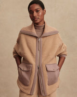 Chanterelle Eleanor Patch Pocket Fleece Jacket