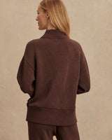 Coffee-Bean-Marl-Sally-Half-Zip-Sweatshirt