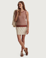 Maple Jenson Cotton Stitch Knit Tank Top