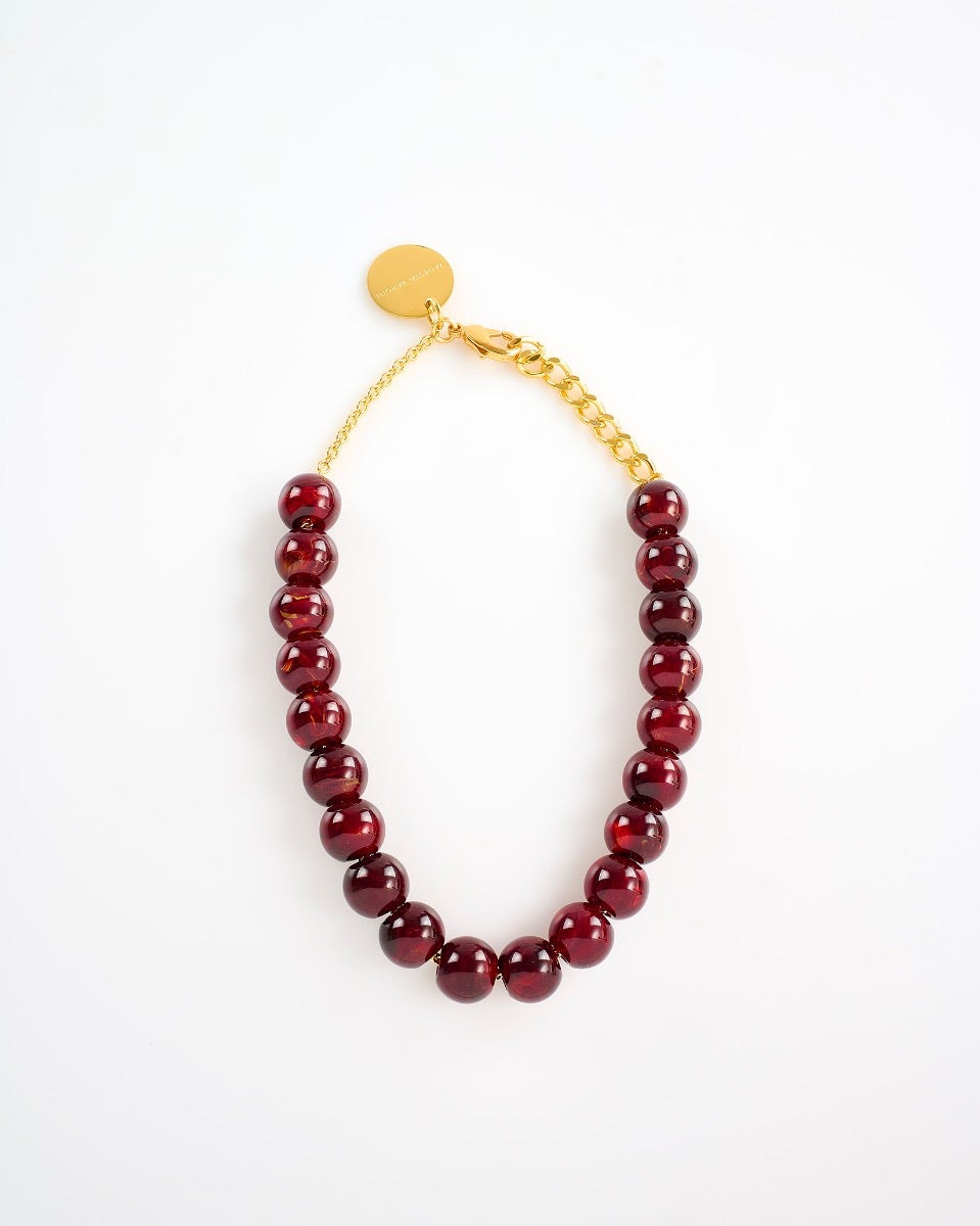Bordeaux-Marble-Small-Bead-Necklace