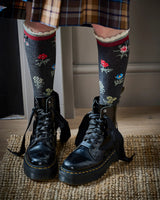 Victoria Flower Knee Socks