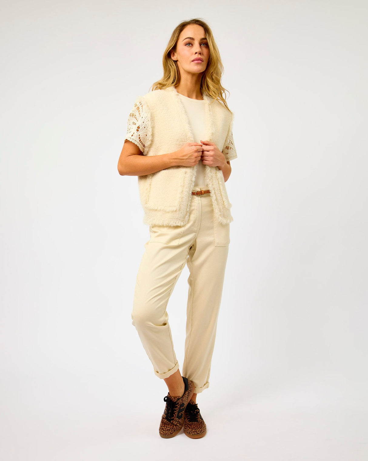 Birch Vita Textured Waistcoat