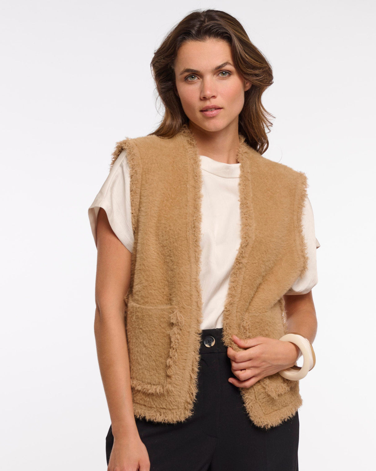 Burlywood-Vita-Textured-Waistcoat