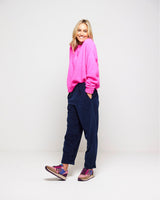 Fluorescent Rose Vitow Pullover
