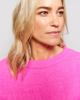 Fluorescent Rose Vitow Pullover
