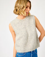 Light Grey Heather Vitow Sleeveless Pullover