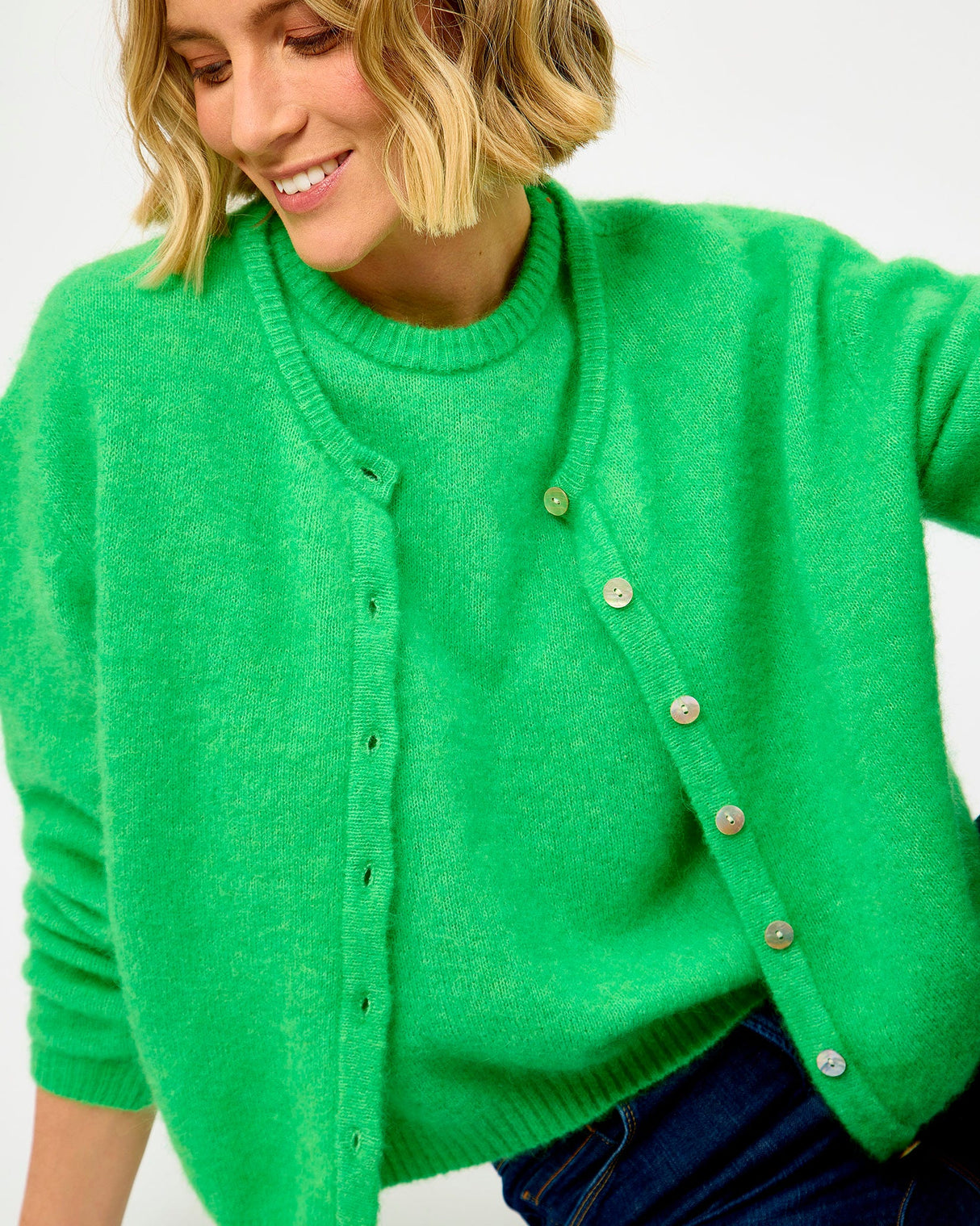 Garden Green Vitow Cardigan