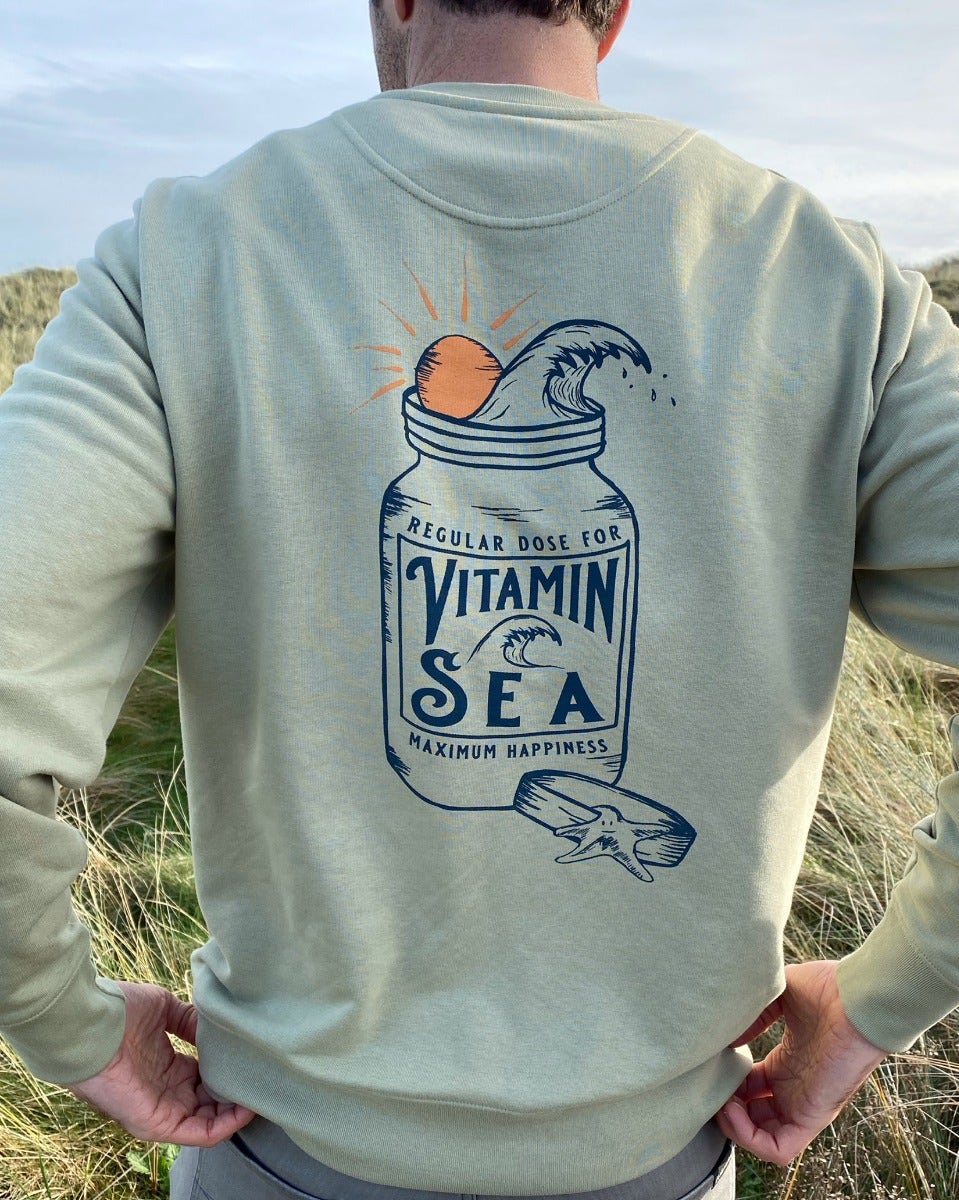 Vitamin Sea Organic Cotton Blend Sweatshirt