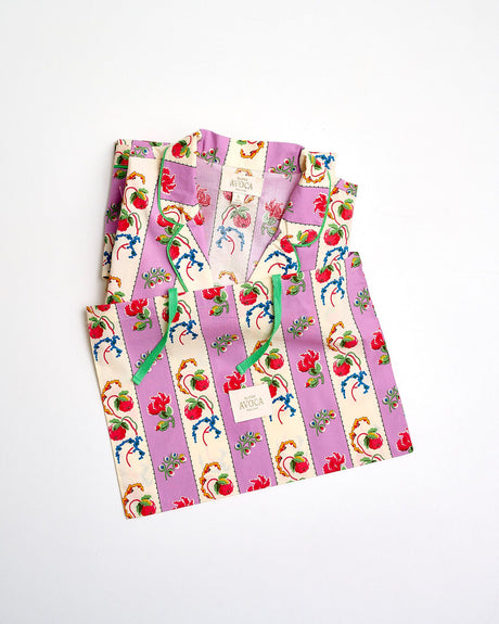 Violet-Stripe-Cotton-Pyjama-Set