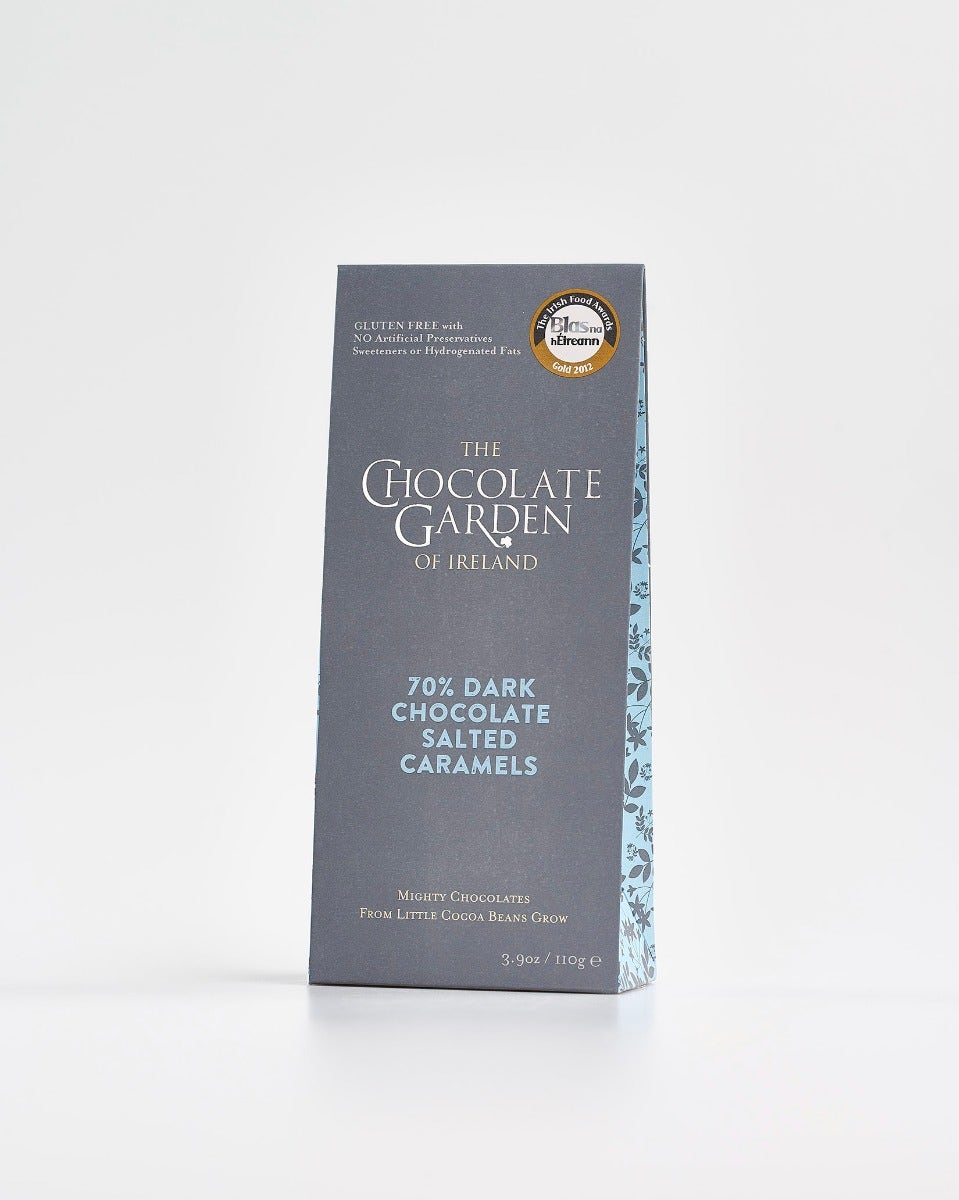 The Chocolate Garden of Ireland Dark Chocolate Salted Caramels