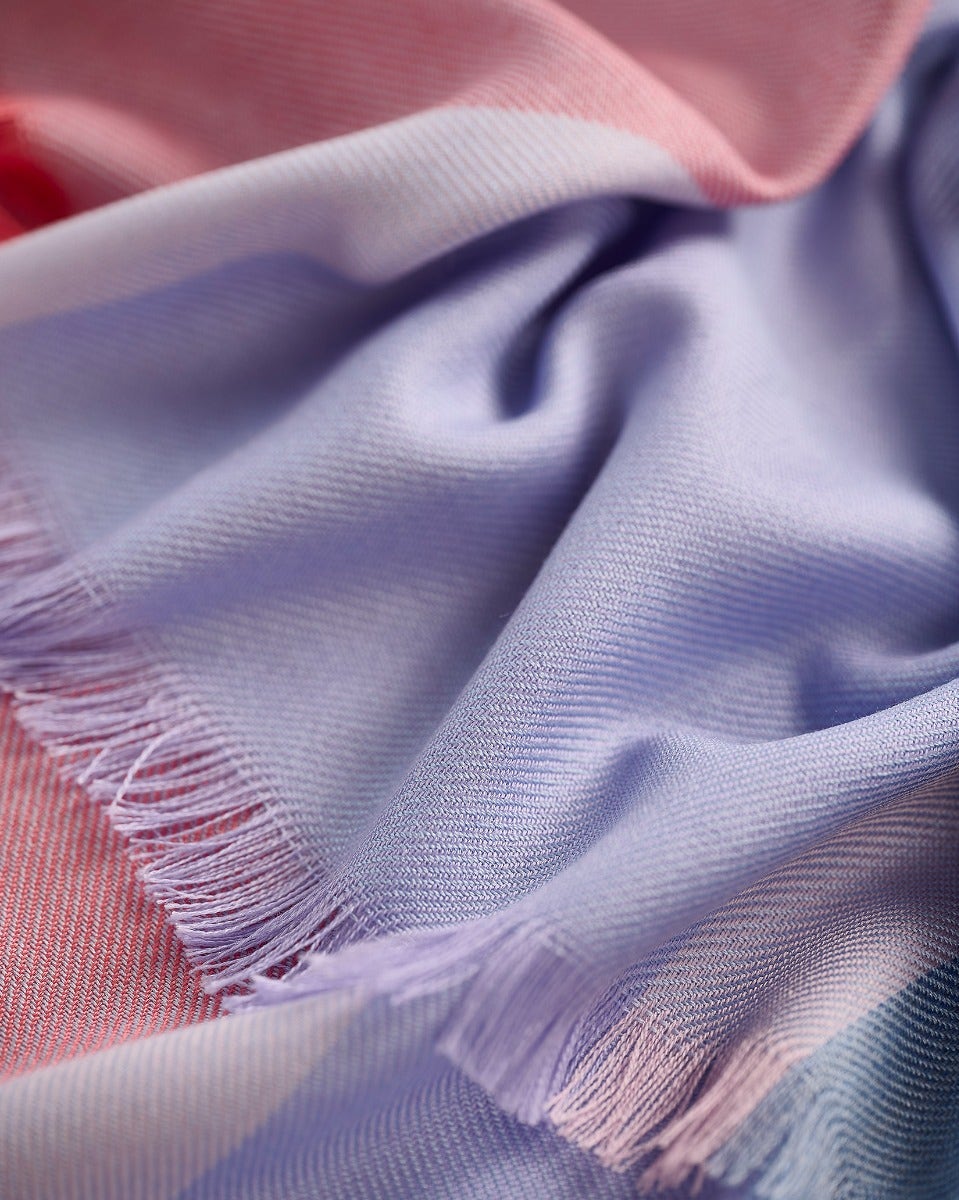 Winter Skies Silk Merino Wrap