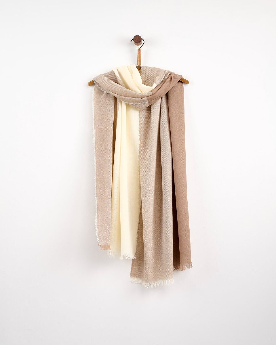 White & Stone Worsted Wool Wrap