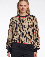 Taupe-Leopard-Wren-Crewneck-Jumper