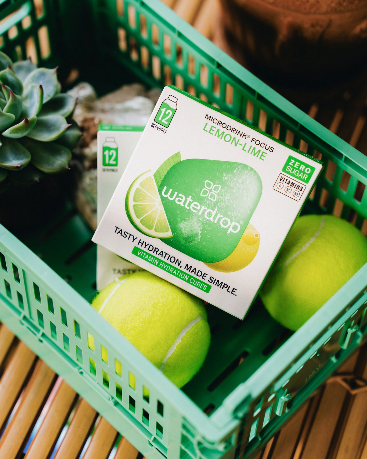 Waterdrop Lemon Lime Vitamin Hydration Cubes