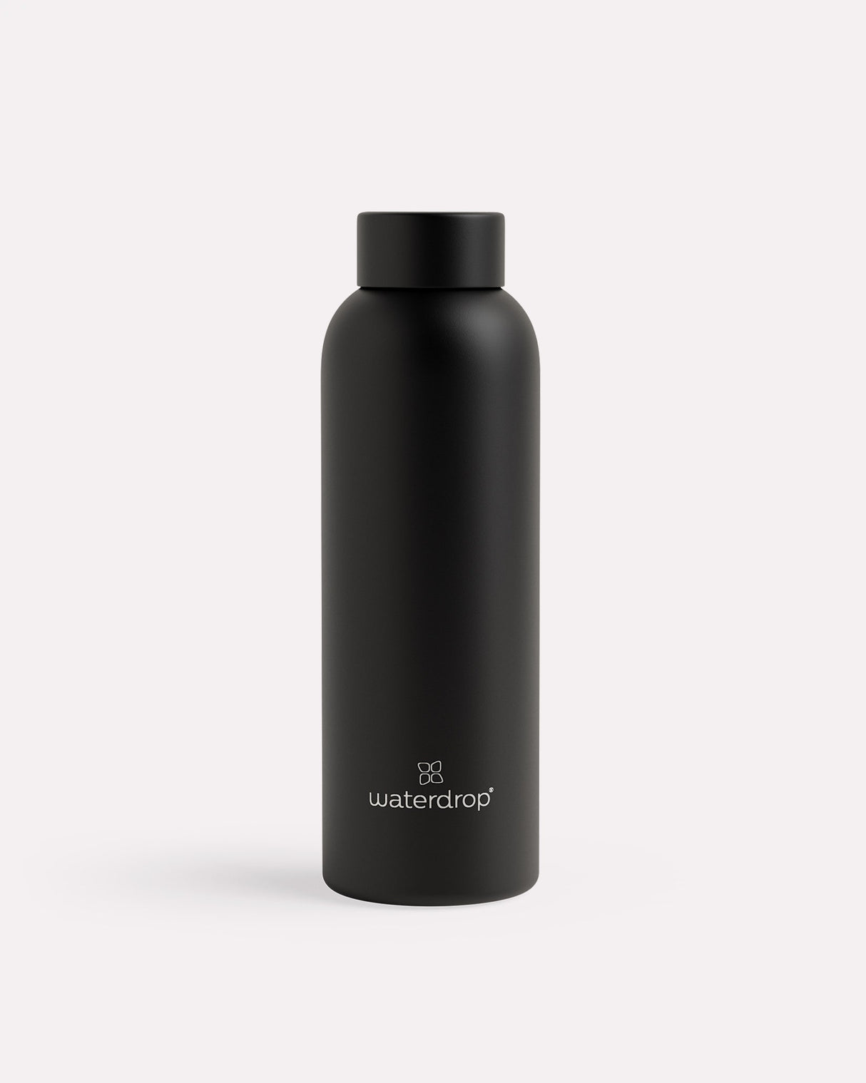 Waterdrop-Black-Thermo-Steel-Bottle