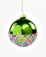 Green-Dipped-Sequins-Bauble-Glass-Tree-Ornament