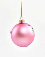 Pink-Floral-Bauble-Glass-Christmas-Tree-Ornament
