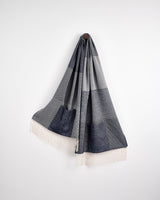 Navy Weaver's Embrace Merino Pocket Wrap